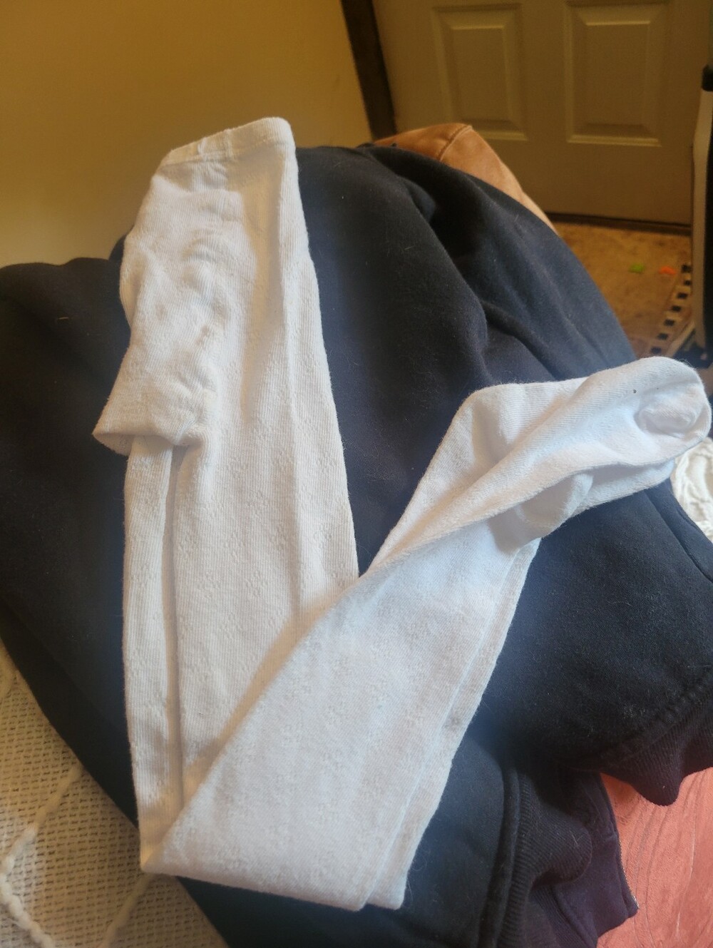 Never Worn Girls White Tights